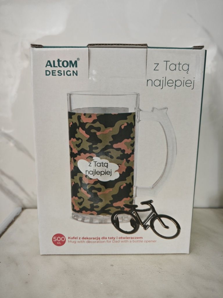 Kufel dzień ojca + otwieracz