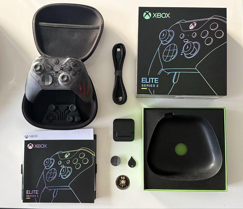 Xbox Elite 2 Pad Controler Witcher III Wild Hunt Wiedźmin 3