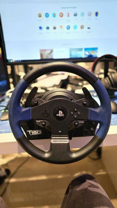 Thrustmaster T150 Volante + Pedais | Como Novo | Garantia