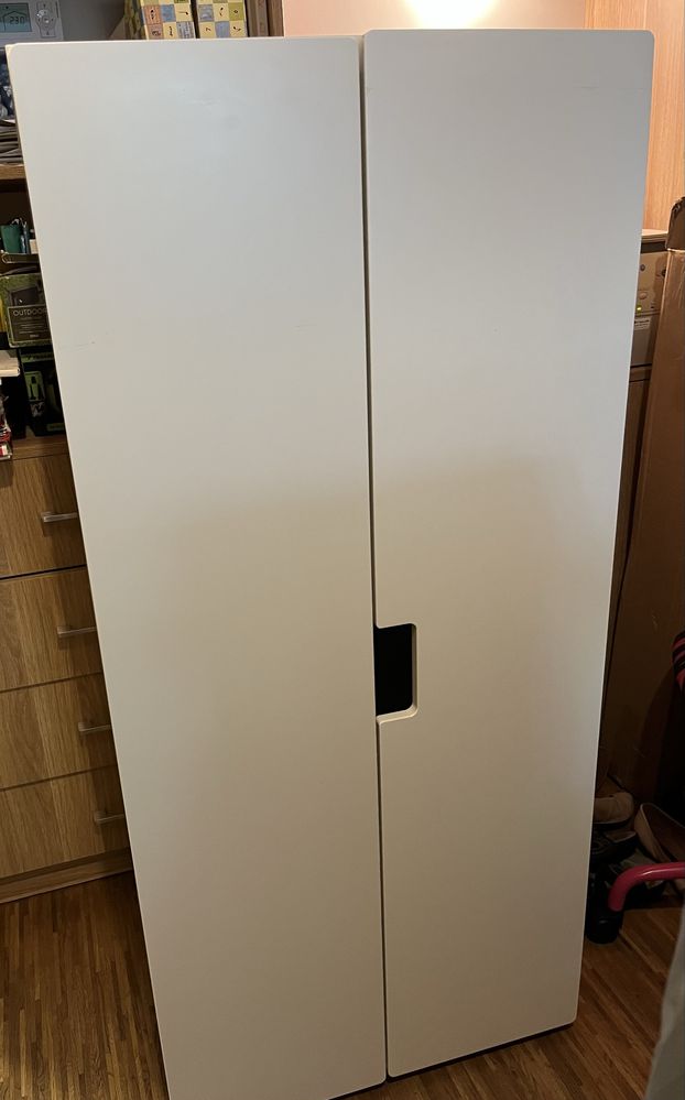 Szafa ikea Stuva 60x50x128 biała. Gratis wieszaki