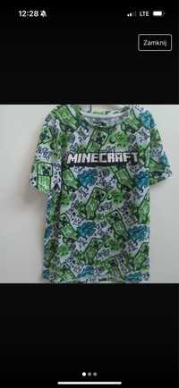 Tshirt minecraft chlopiec 134 140