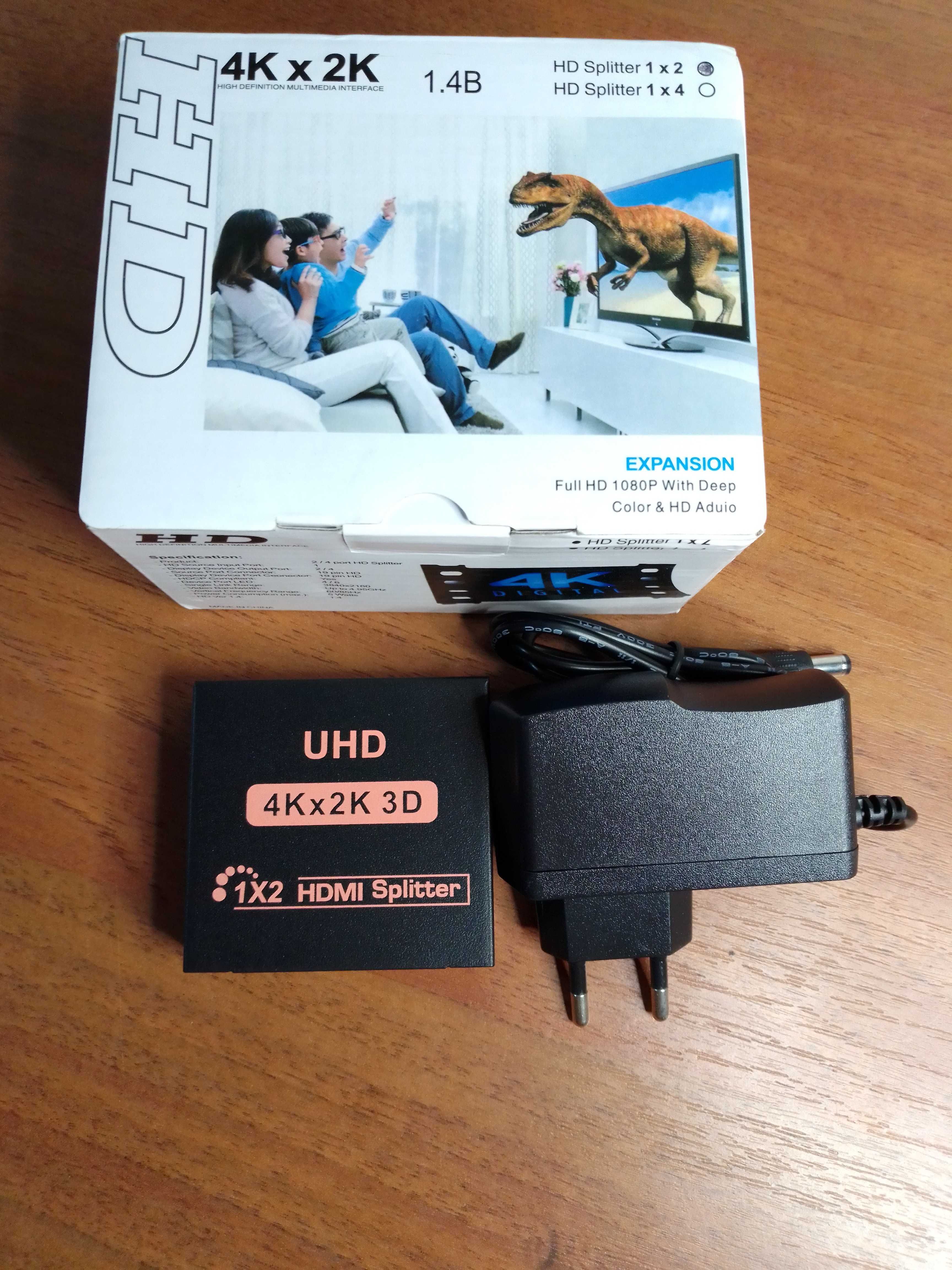 Коммутатор HDMI SWITCH 2в1 Splitter