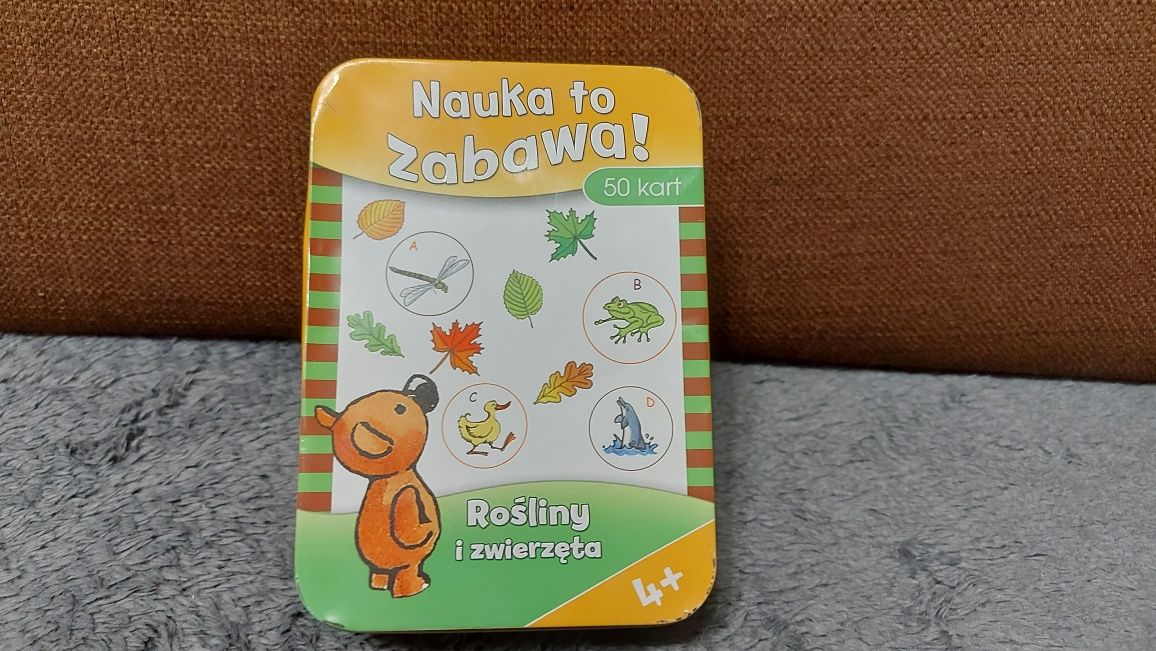 Nauka i zabawa Rośliny i zwierzęta gra