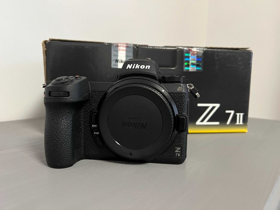 Nikon Z7 II com menos de 100 disparos
