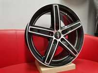 Felgi aluminiowe OXIGIN 18 CONCAVE 5x100r17 et35 AUDI VW SKODA SEAT CZARNY POLER !!!