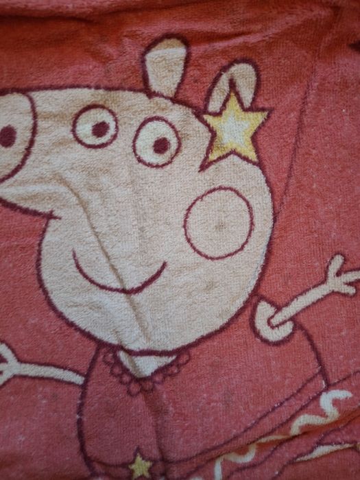 Poncho ręcznik plażowy dziewczęcy 86-92-98 peppa pig