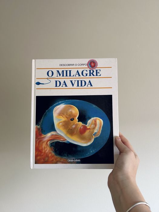 Livro O milagre da vida descobrir o corpo