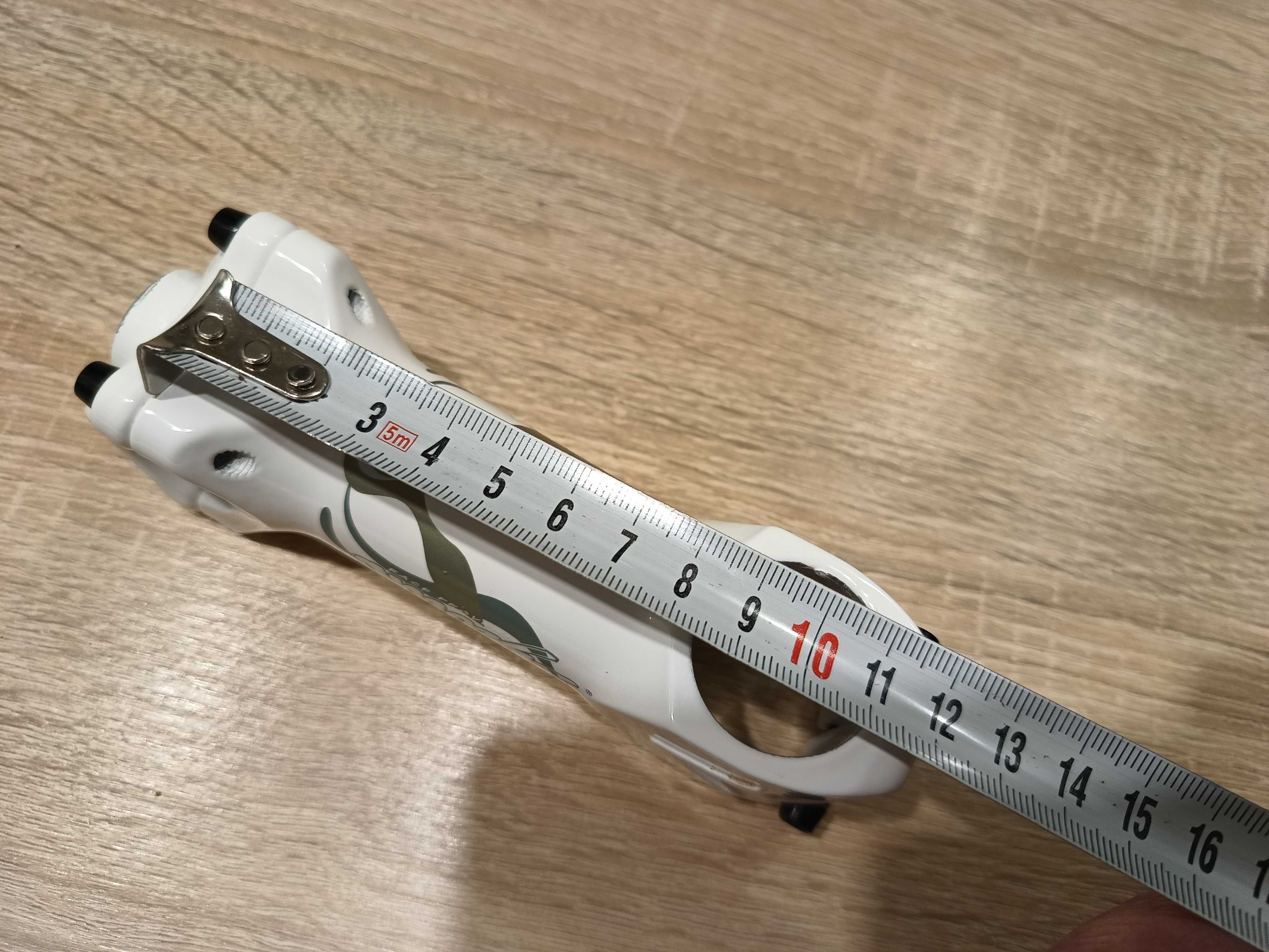 Kierownica + Wspornik AMOEBA Hussar Nowa Biała Alu