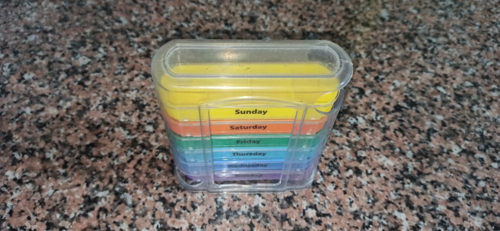 Caixas para medição semanal