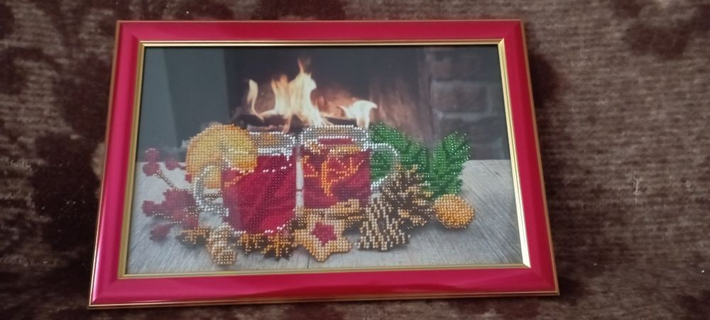 Картина бісером Глінтвейн