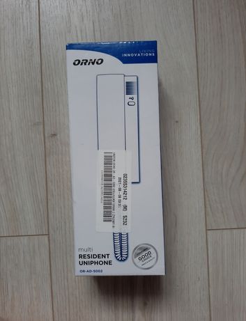 Nowy domofon 2-żyłowy Unifon Orno OR-AD-5002 Biały