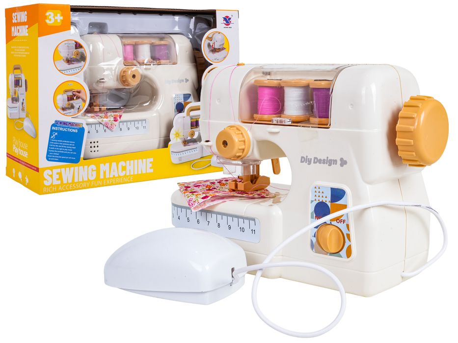 Maszyna Do Szycia + Akcesoria Biała