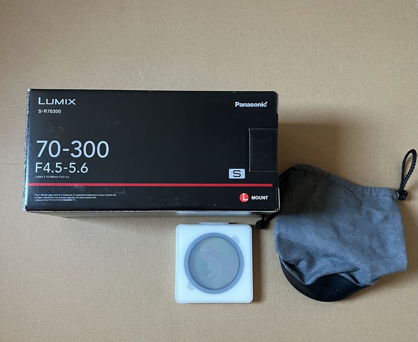 Obiektyw Panasonic Lumix S 70-300mm f/4.5-5.6 Macro O.I.S jak Nowy