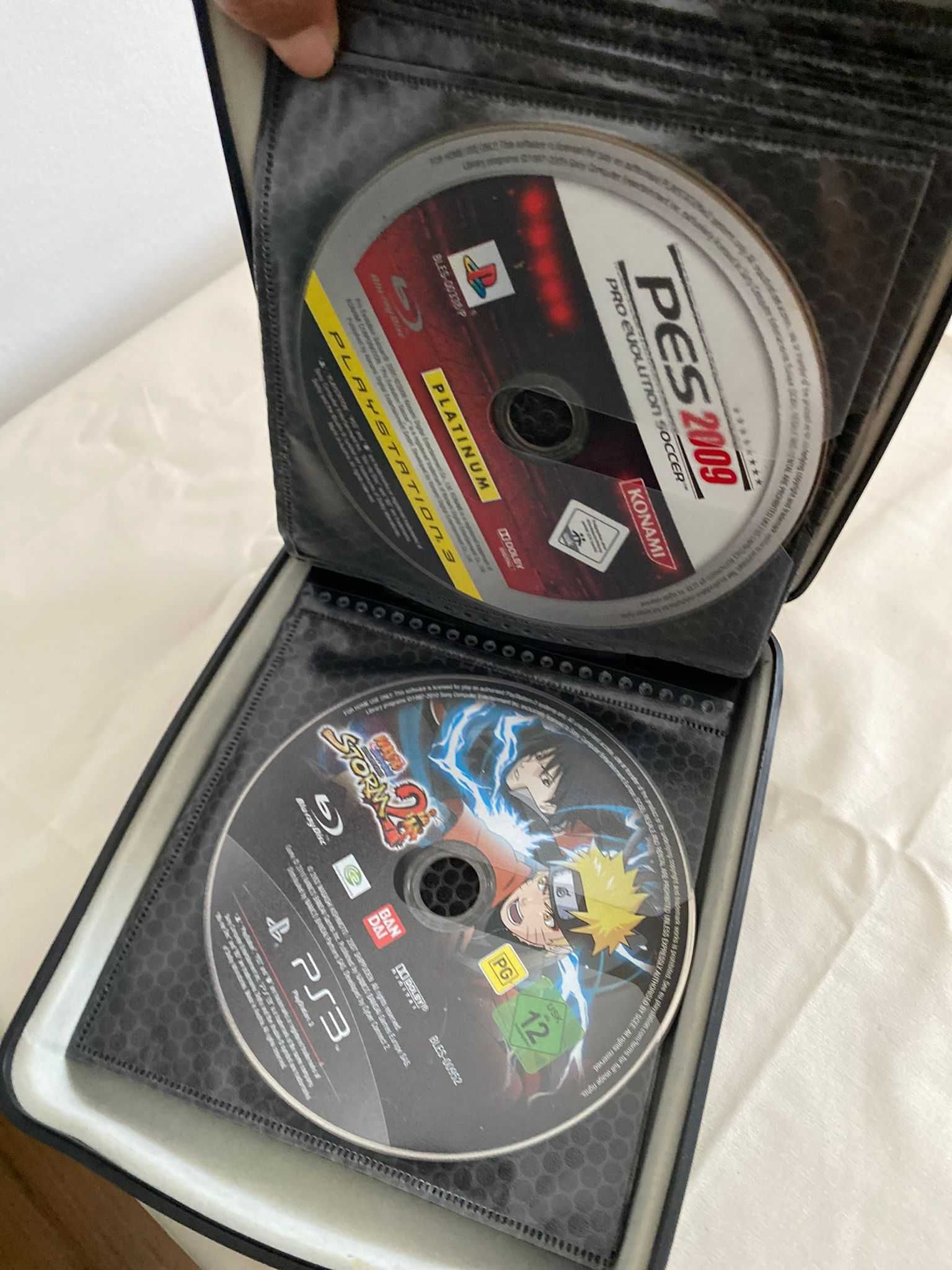 PS3 250gb + 2 comandos + jogos