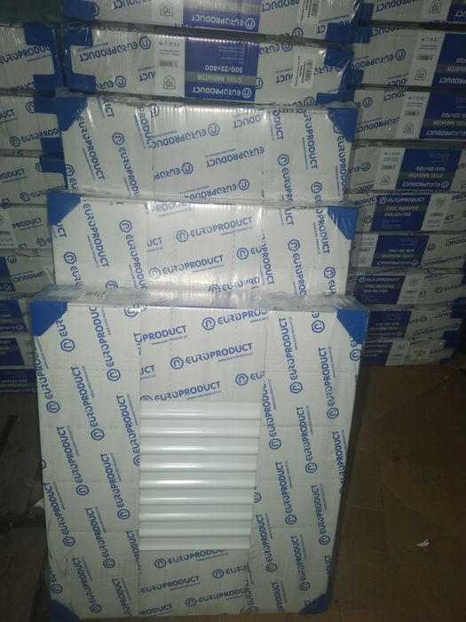 Стальные радиаторы отопления 22тип сталь 1.2мм высота 300мм и 500мм