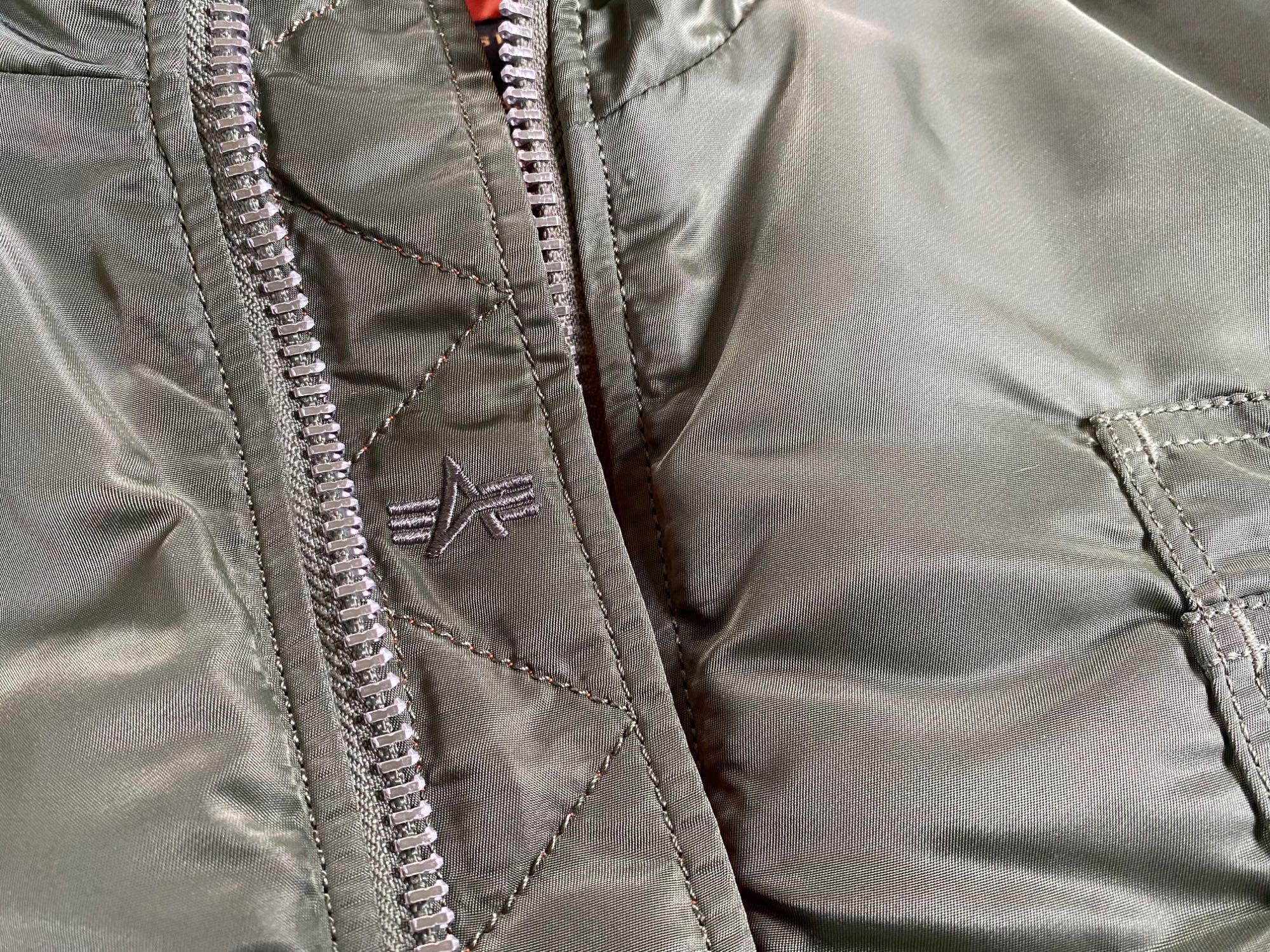 Alpha Industries MA-1 kurtka bezrękawnik kamizelka L green NOWY !!!