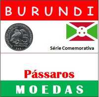 Moedas - - - Burundi - - - "Pássaros"