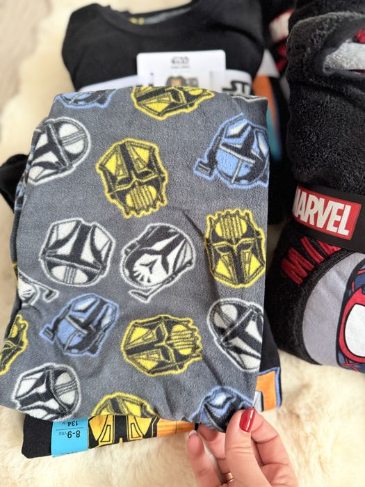 Піжама тепла Primark фліс Star wars Marvel 104 110 116 122 128 134 140