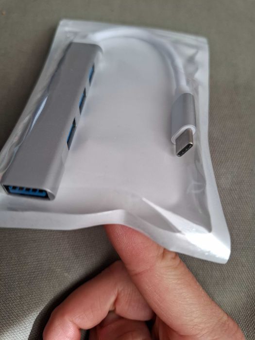 Rozdzielczacz rozgałęźnik portów HUB USB TYPU -C