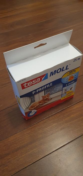 Fita de calaftagem auto adesiva em borracha (branca) TESA 25m - NOVA