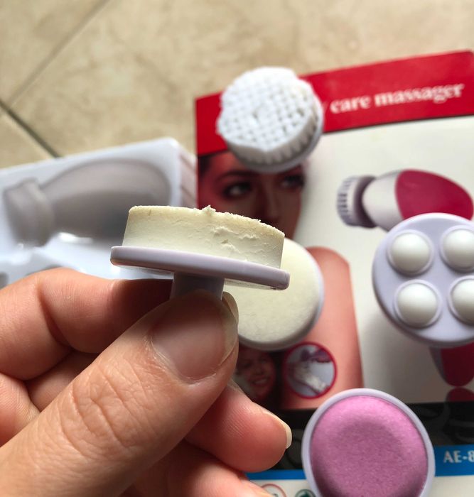 Escova de limpeza elétrica 5 em 1