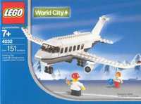 LEGO World City 4032 - 02  Passenger Plane SAS Samolot Pasażerski