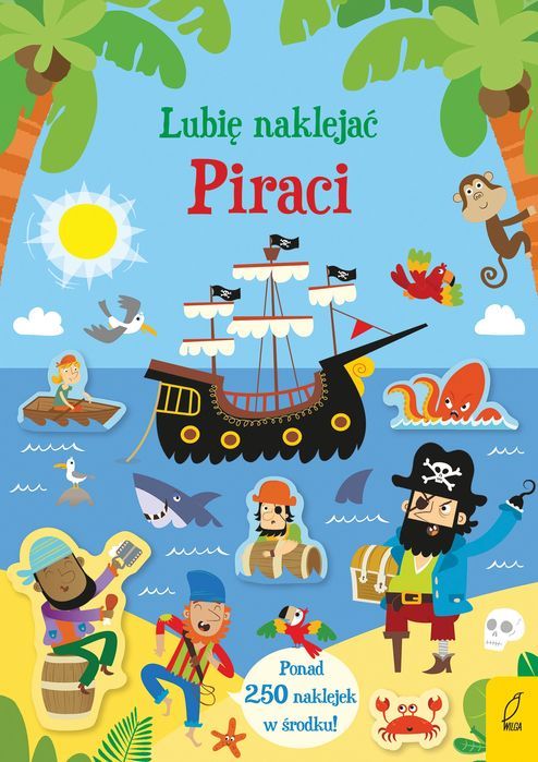 Lubię Naklejać. Piraci Hannah Watson Nowa