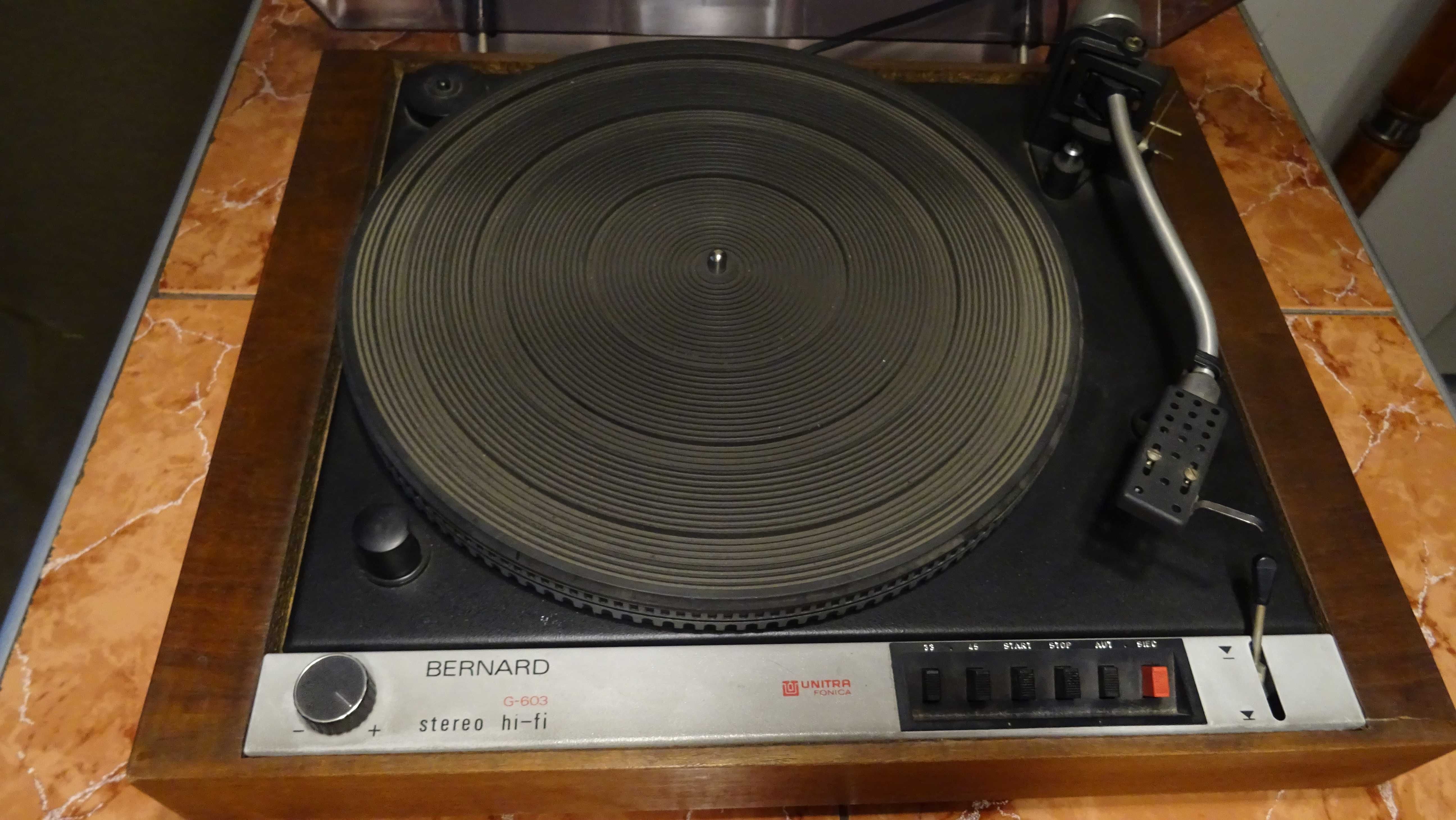 Gramofon Unitra Bernard G-603