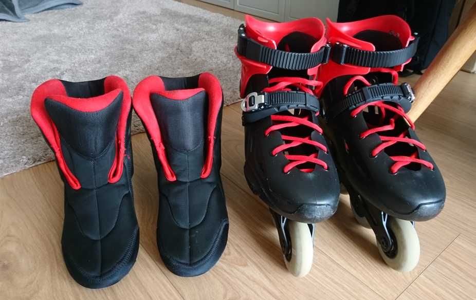 Powerslide Imperial rozm. 43-44 - Buty lub zestaw z szyną i kołami