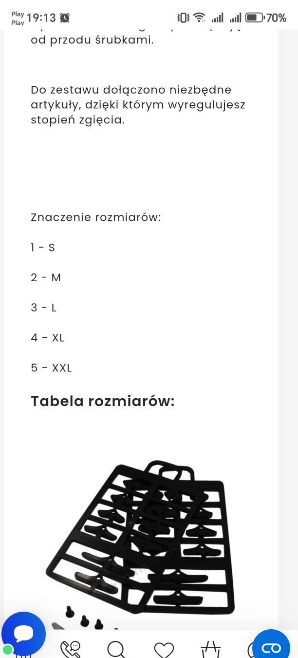 Orteza Kolana z Szynami Xxxl xxl  Timago