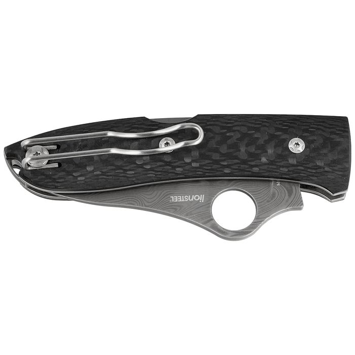 Nóż składany Spyderco SpyOpera Sprint Run Carbon Fiber, Damasteel Thor