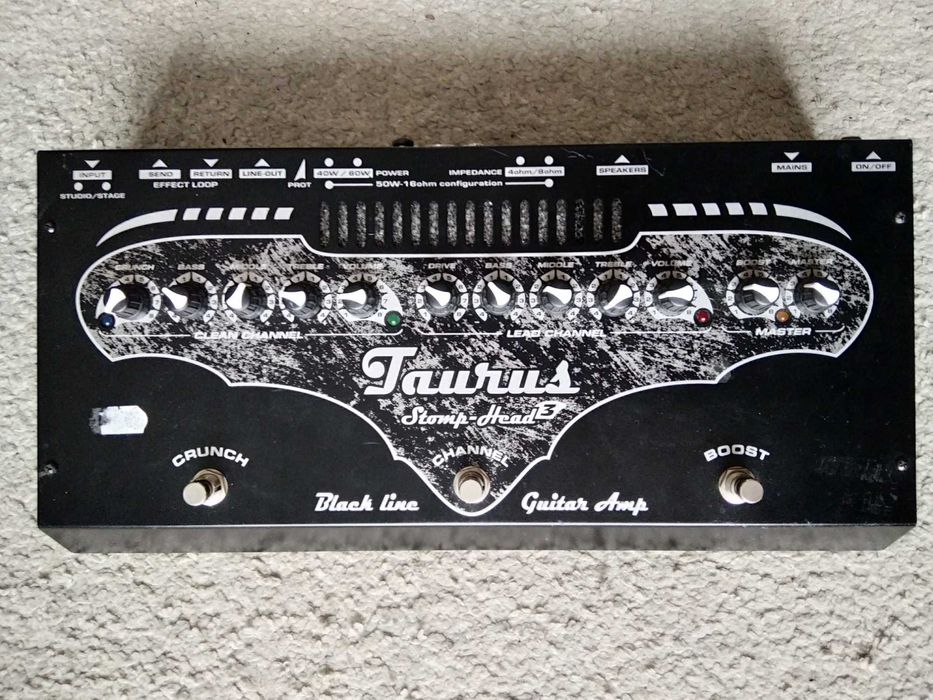 Taurus Stomp-Head 60W Wzmacniacz i kolumna