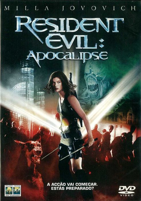Lote de seis filmes em DVD