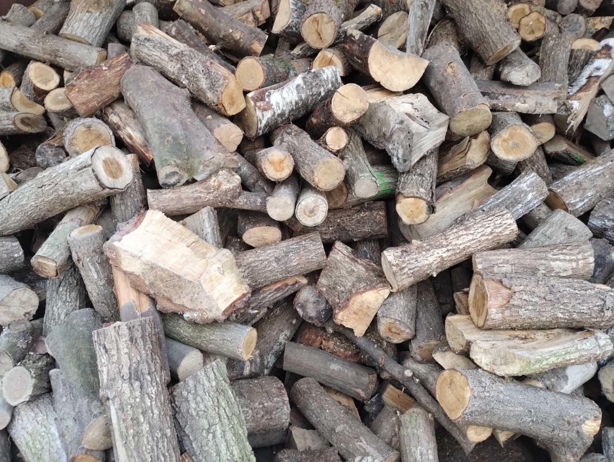 Drewno opałowe kominkowe dab buk brzoza sezonowane