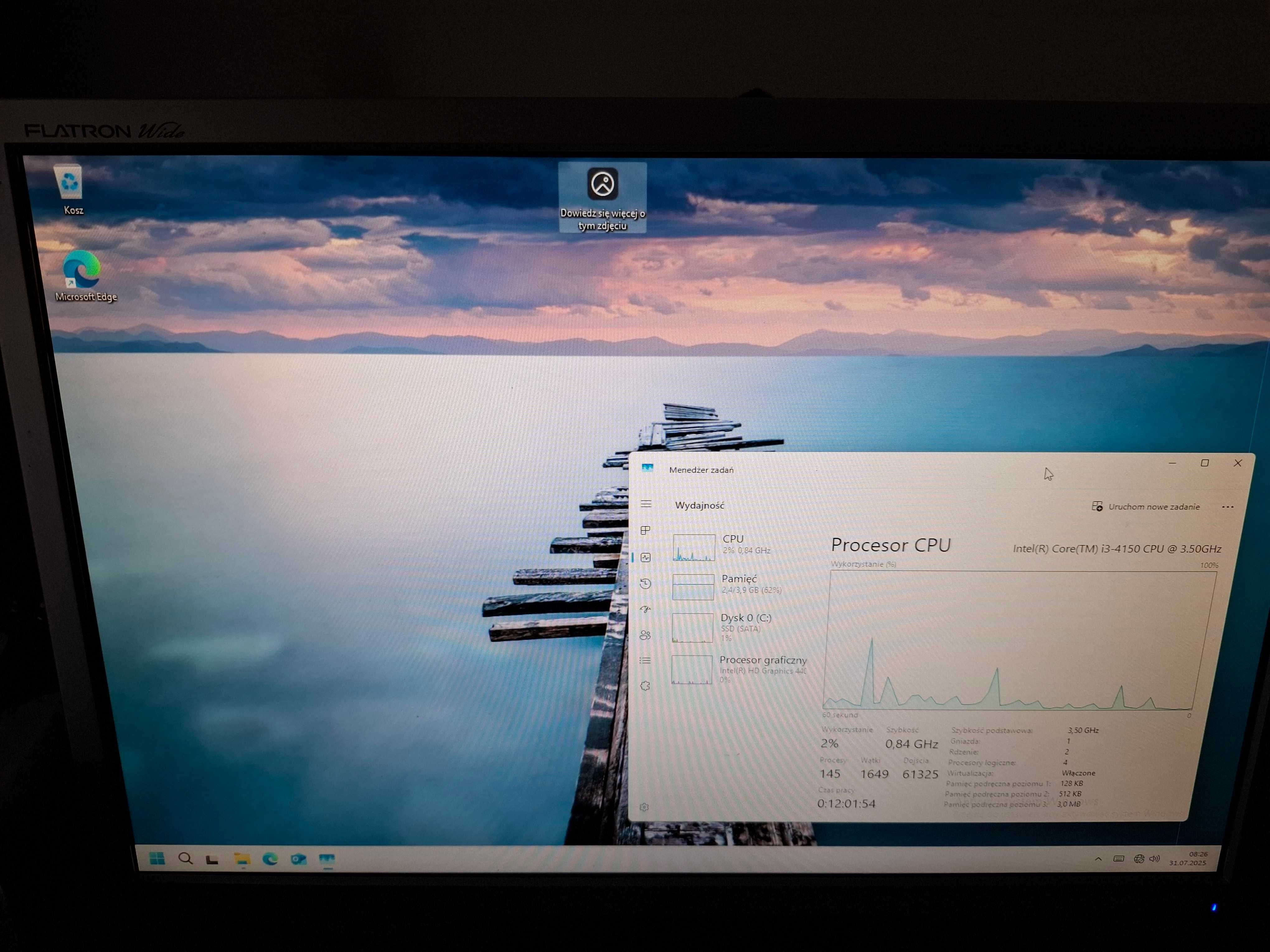 Komputer PC SSD Windows 11