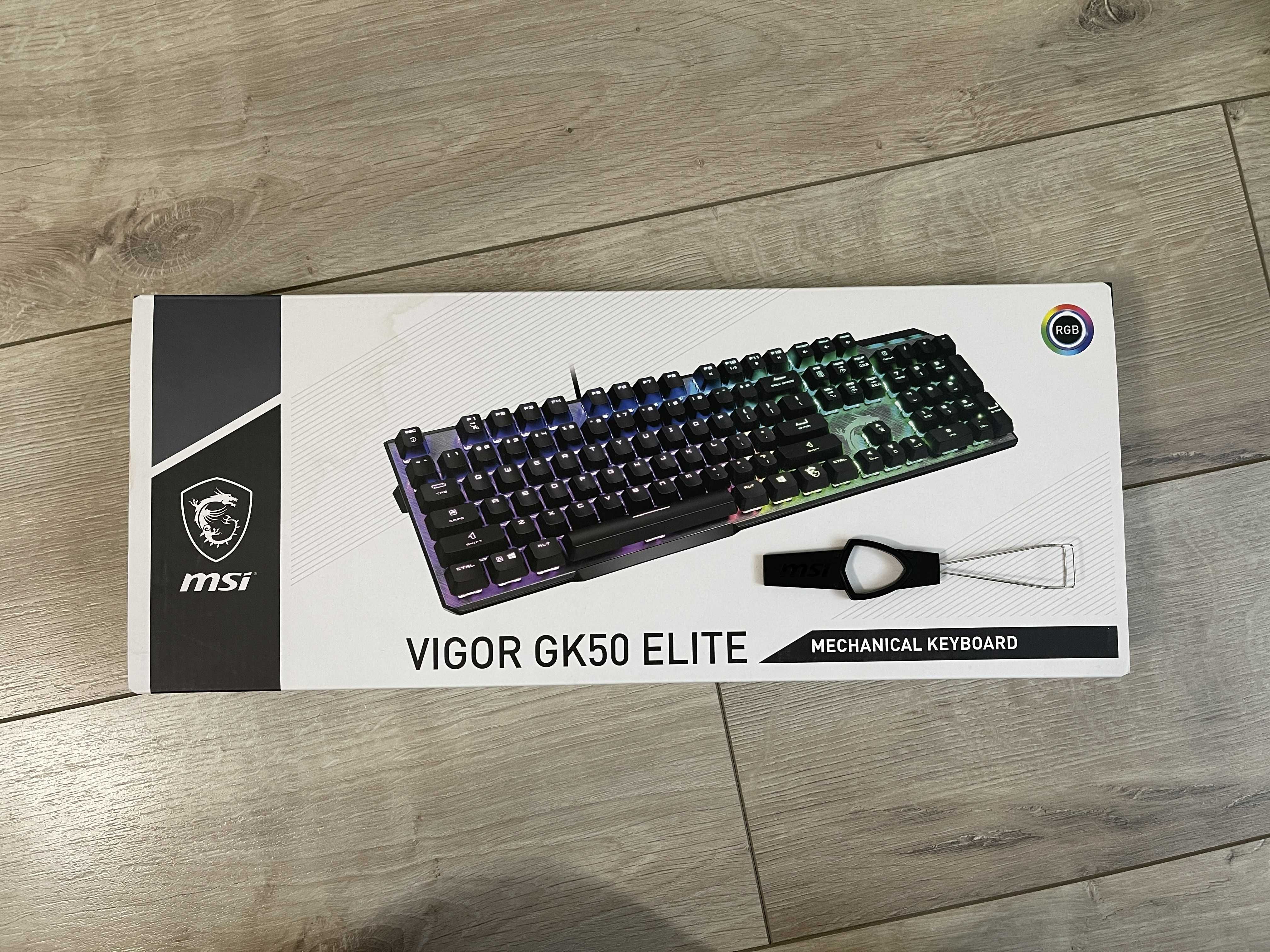 Клавіатура MSI VIGOR GK50 Elite Kailh Box White Switch