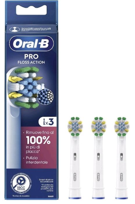 NA LEWARA orginalne końcówki Oral-B Pro Floss Action 3 szt