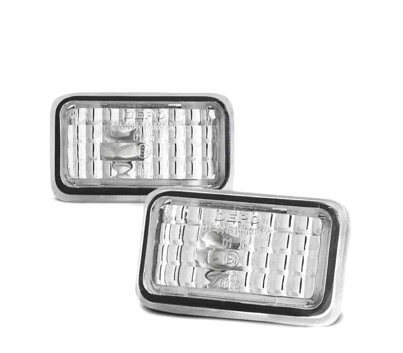 PISCAS LATERAIS VOLKSWAGEN VW GOLF I GOLF II CORRADO JETTA CHROME CROMADO