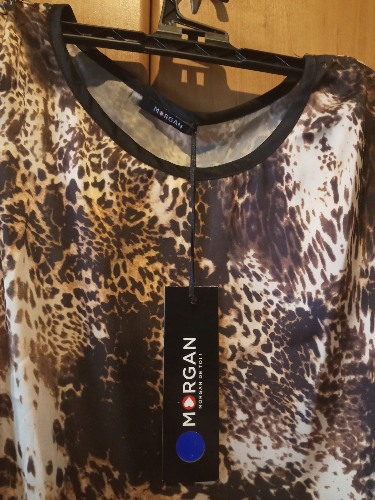 Tunika asymetryczna Morgan, Leopard z metką