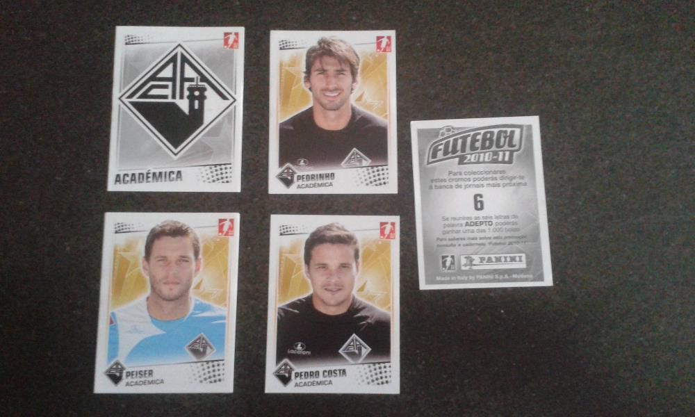 Cromos de futebol 2010/2011, Campeonato Nacional