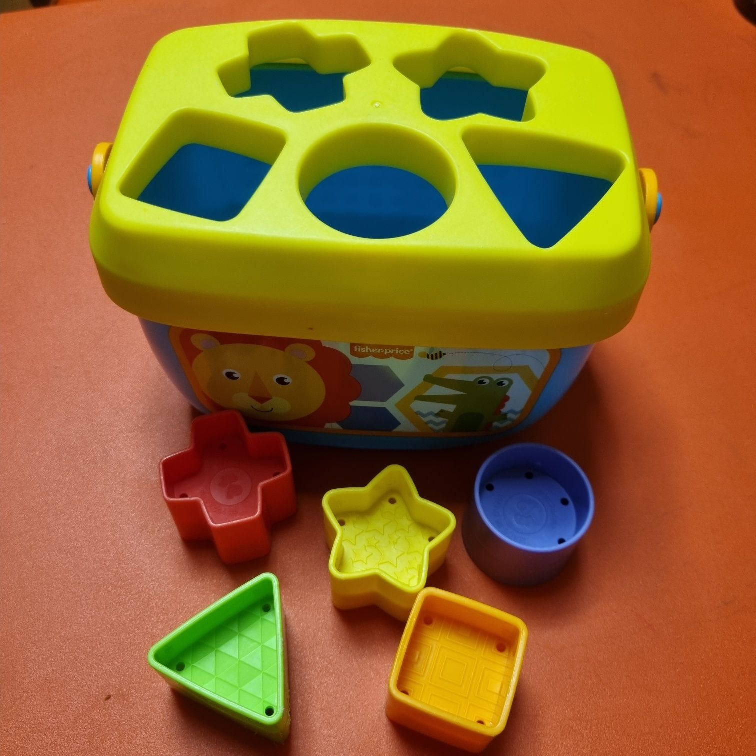 Fisher price Koszyk z klockami do wrzucania