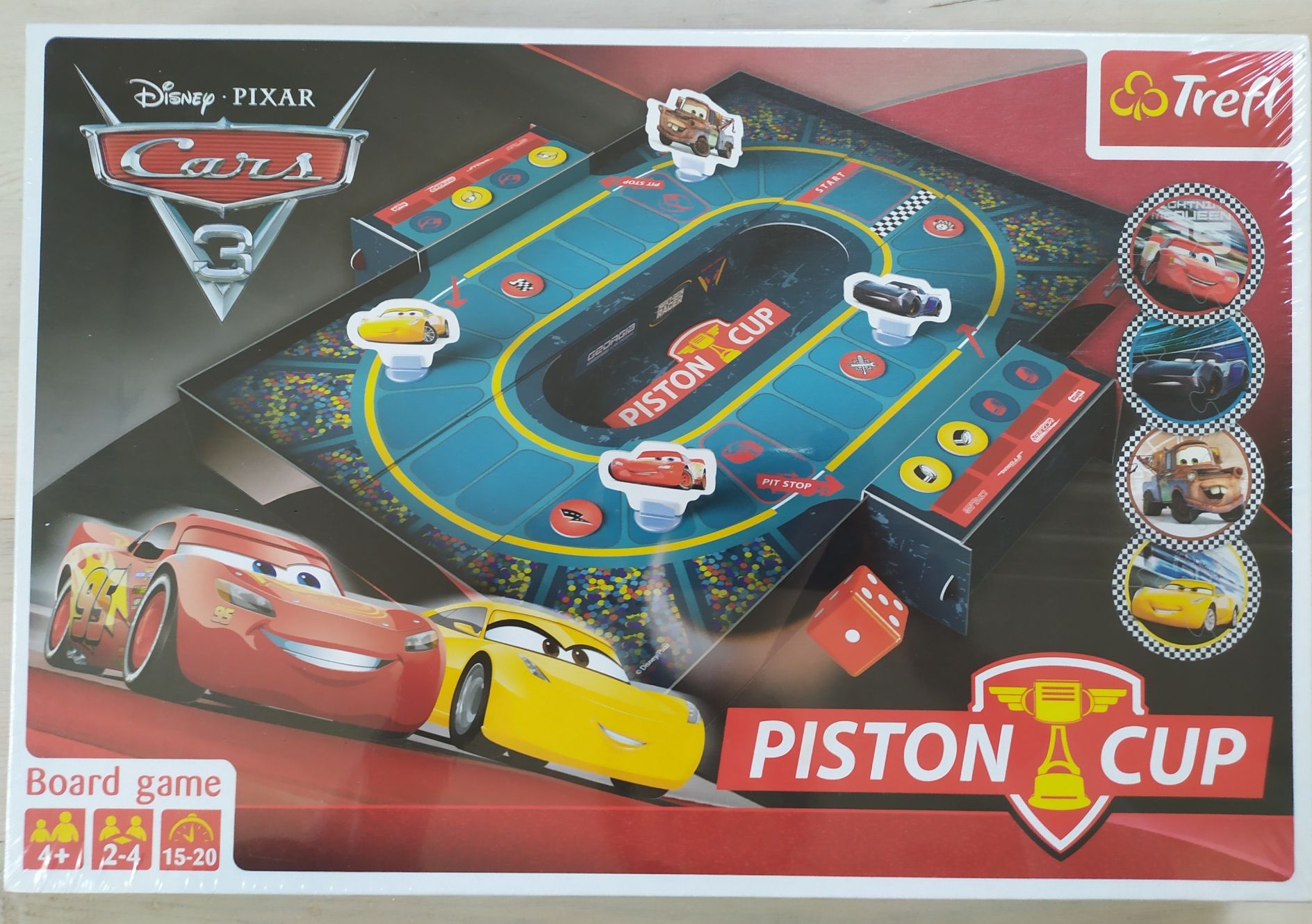 Gra planszowa Piston Cup Auta 3 NOWA