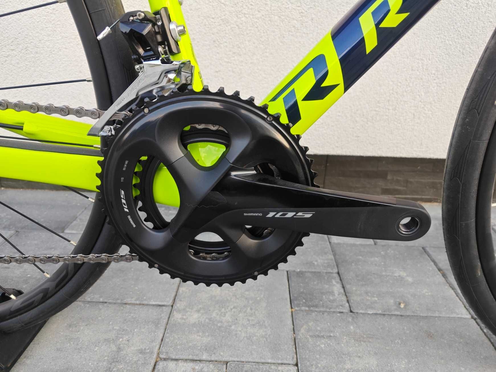 Raymon Raceray 7.0 Shimano 105 Karbon 58cm Powystawowy Rower szosowy