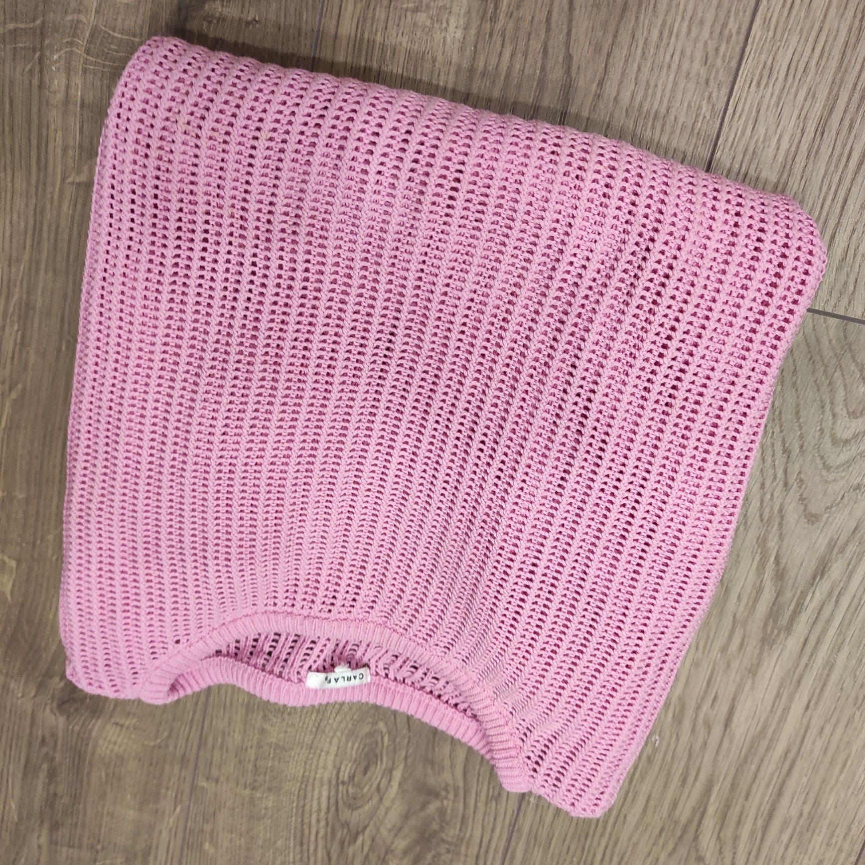 Różowy Sweter Oversize