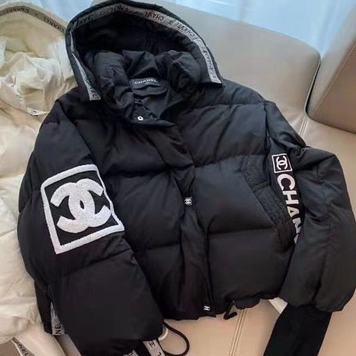 Куртка chanel шанель люкс пуховик