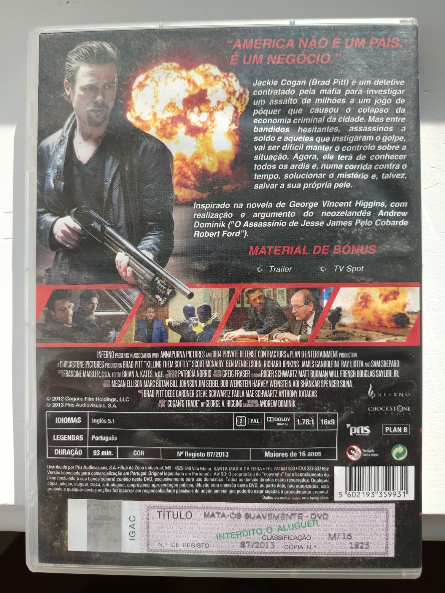 DVD mata-os suavemente