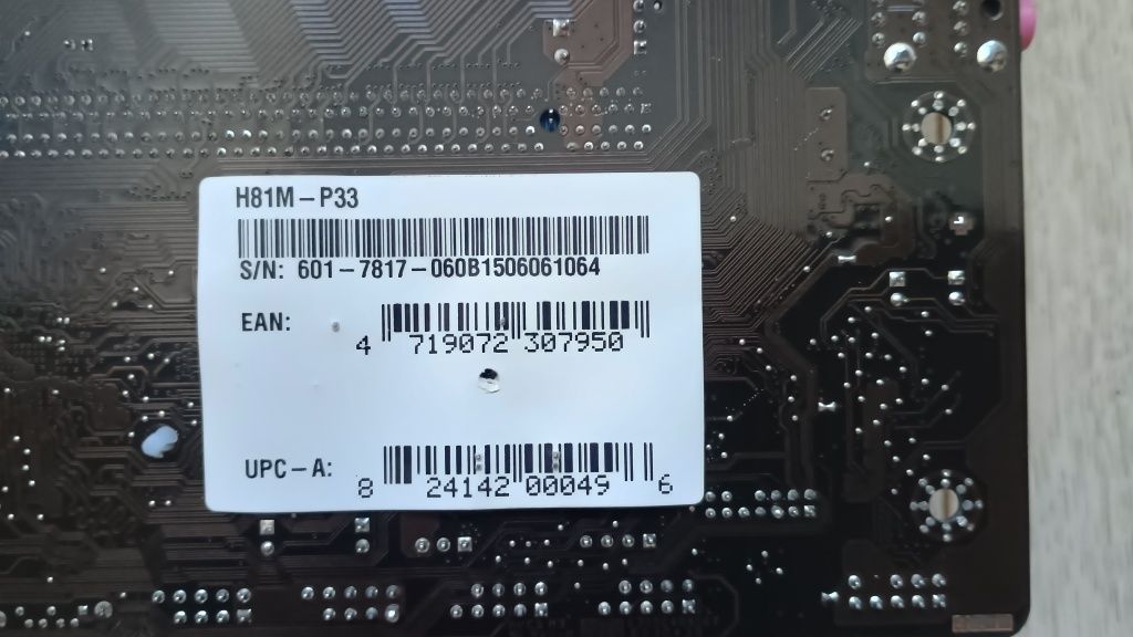 Мат.плата h81m+i3 4150