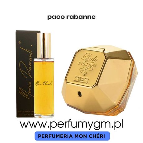 Perfumy francuskie LADY MILLION ABSOLUTELY GOLD  Paco Rabanne