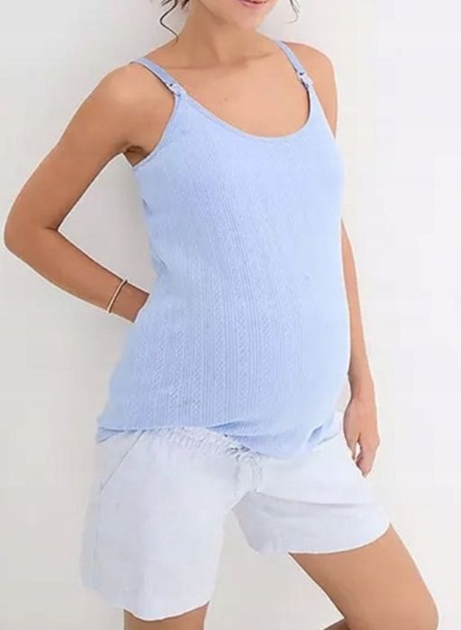 B.P.C 2-pak topów ciążowych i do karmienia bawełnianych ^44/46