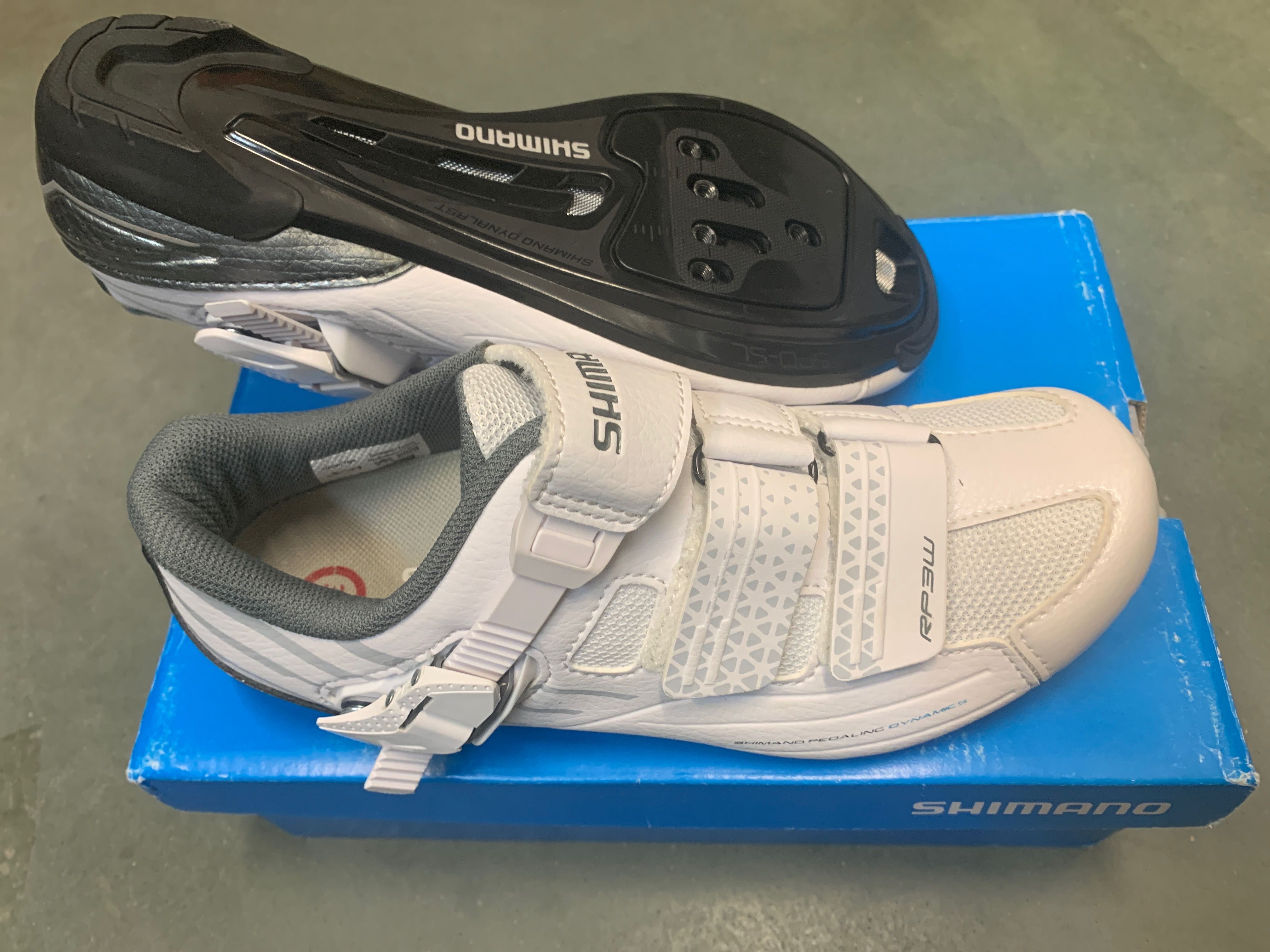 Buty Shimano RP300 37  damskie 232mm szosowe szosa białe rowerowe